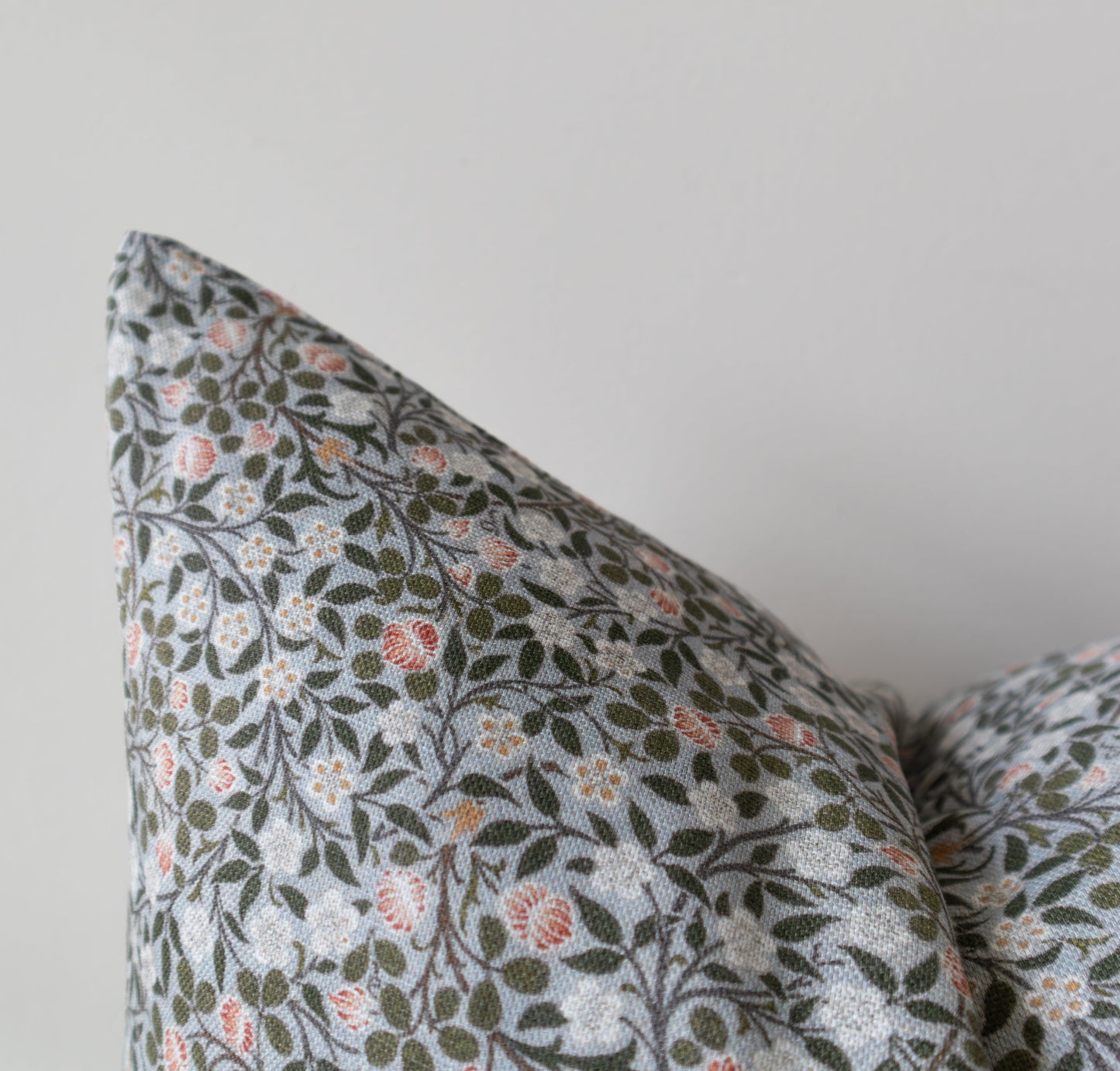 Sophia | Blue Floral Pillow Cover