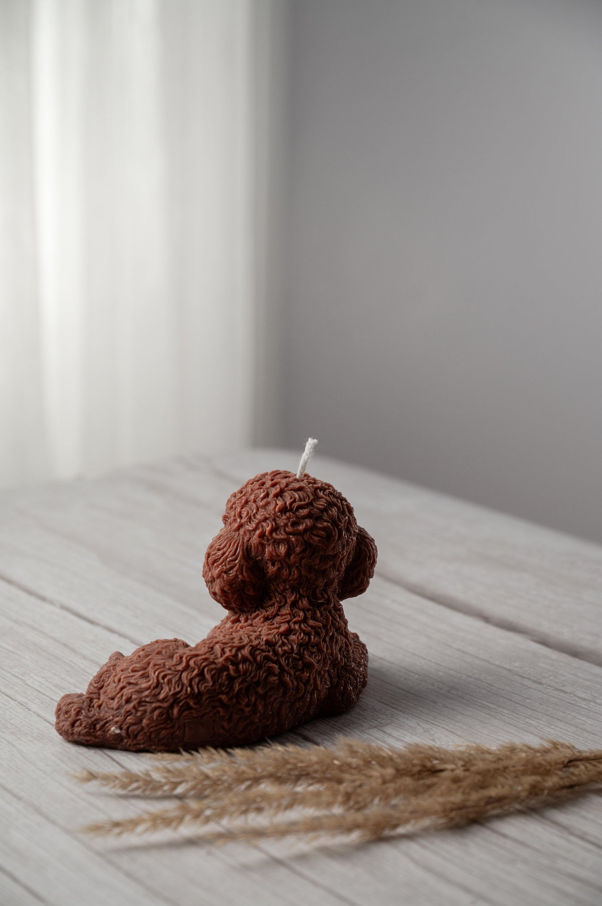 Brown Puppy Dog Candle - Limited Edition