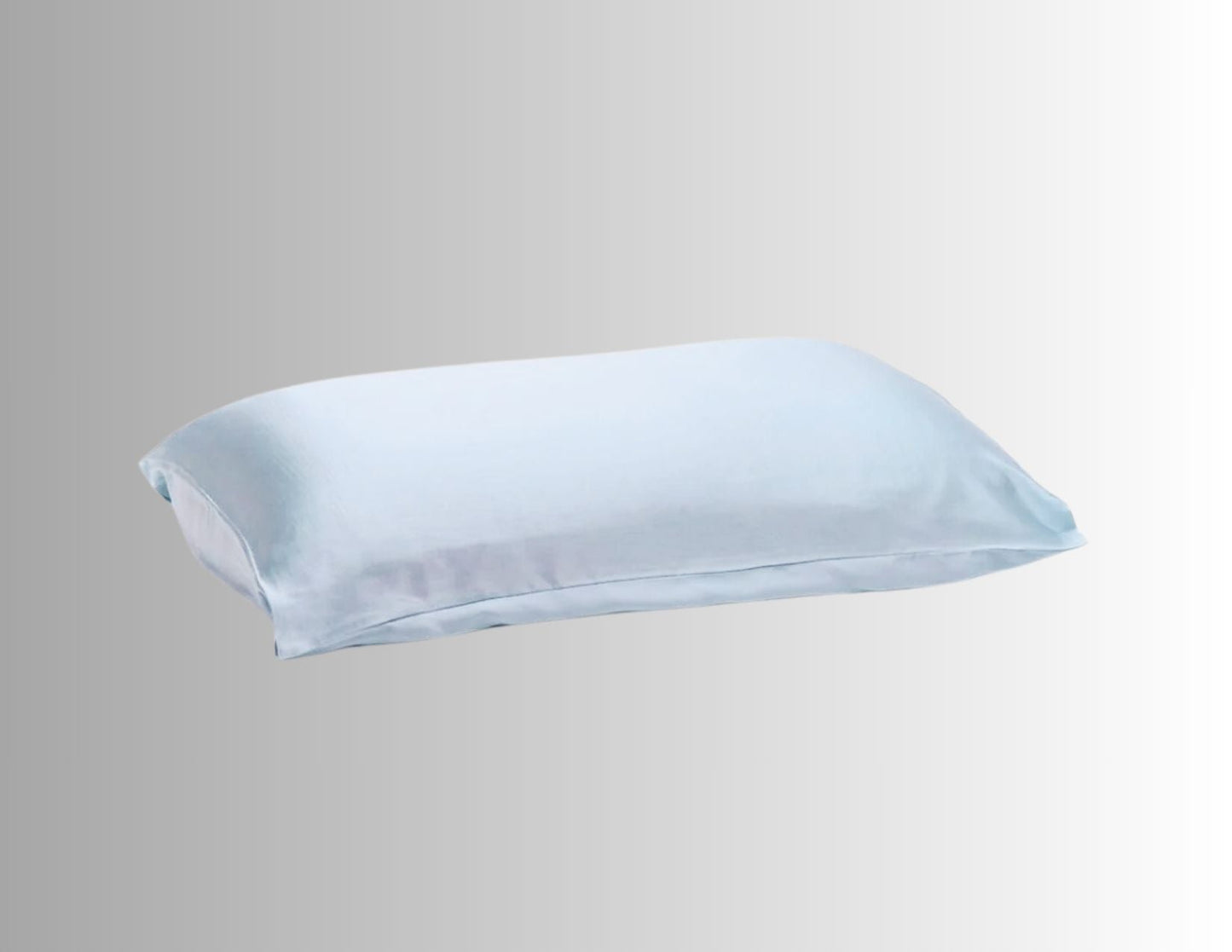 Silk Pillowcase  Light Blue (Envelope Style)