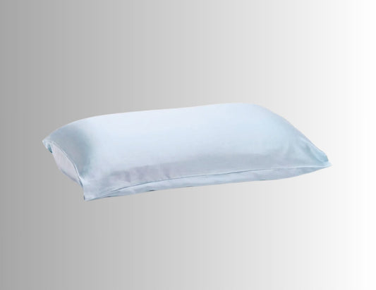 Silk Pillowcase  Light Blue (Envelope Style)