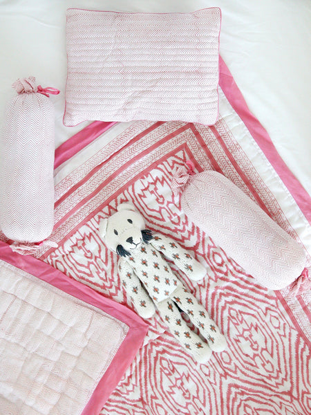 Southside Pink Cotton Quilt-2