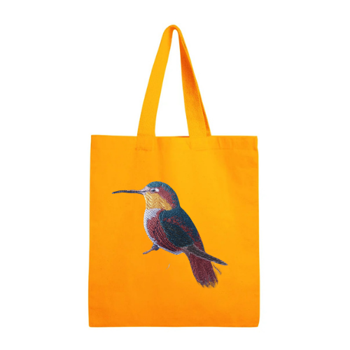Canvas Tote - Humming Bird