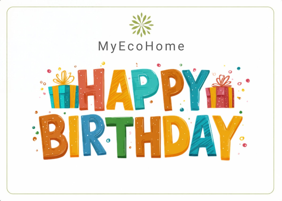 MyEcoHome Birthday Gift Card