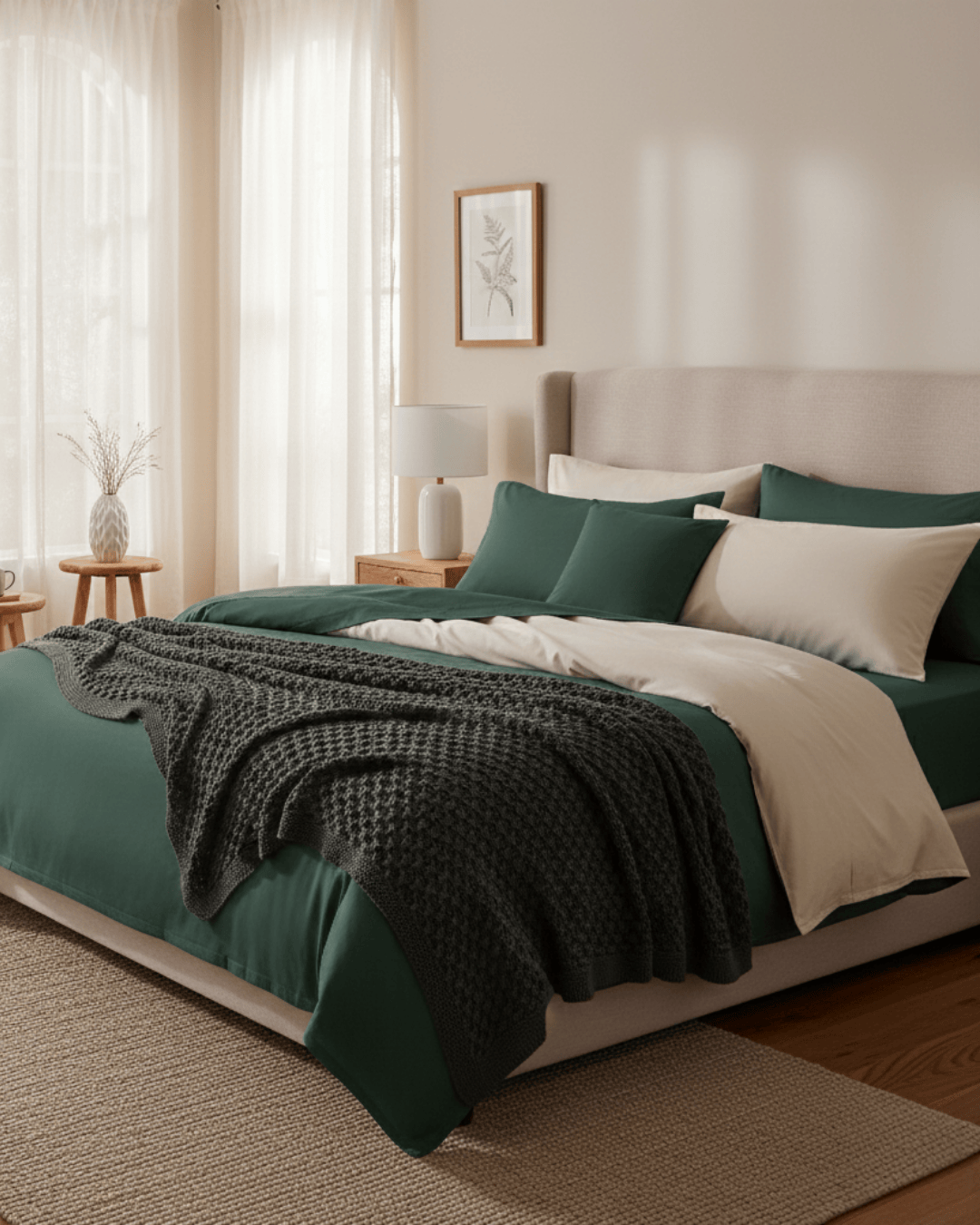 Refined Collection Sateen Duvet Cover Set- Various Colours