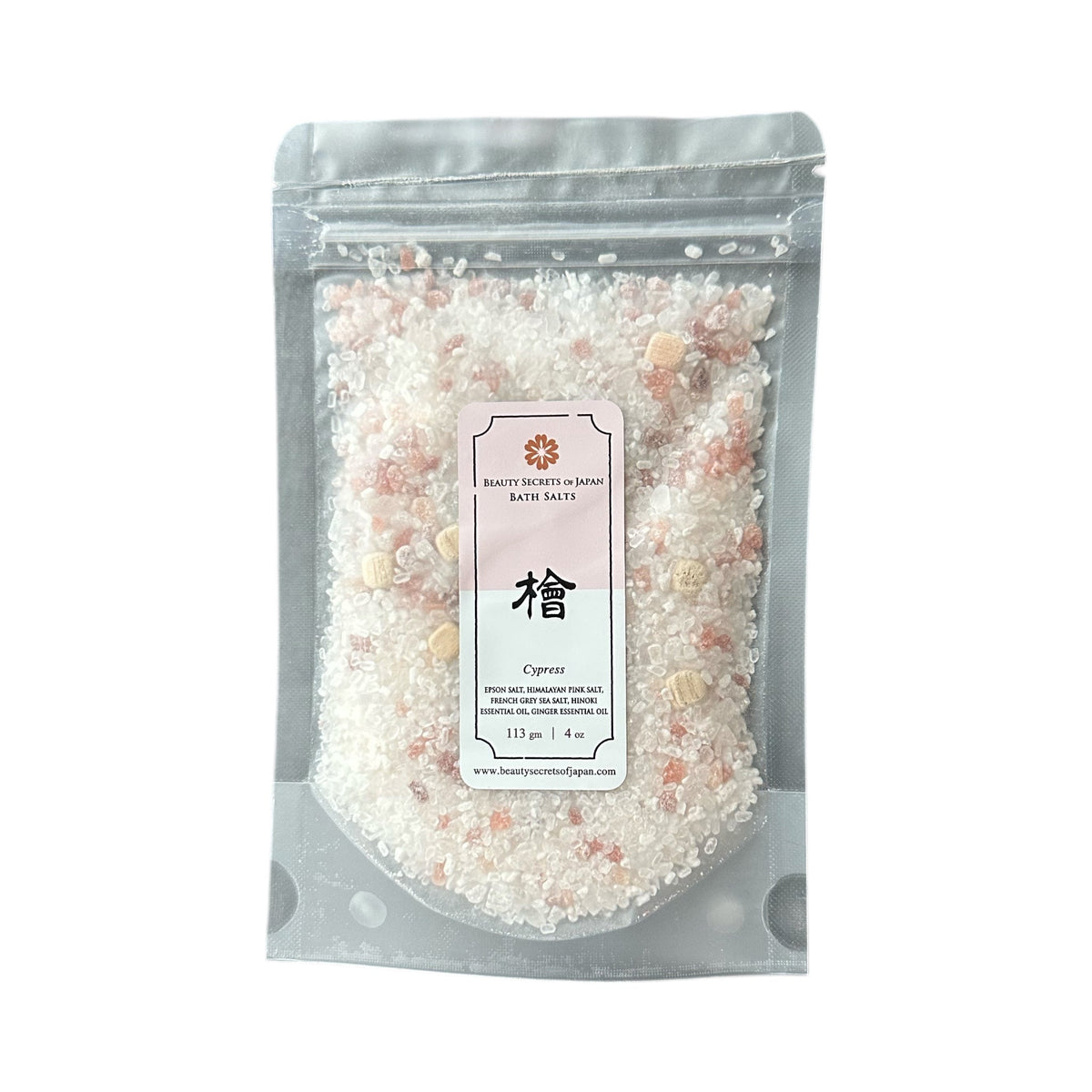 Hinoki Himalayan Pink Bath Salts