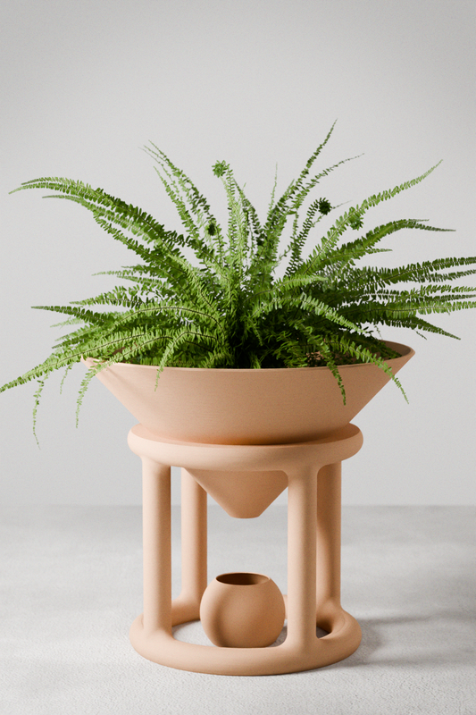 Funnel Planter-0