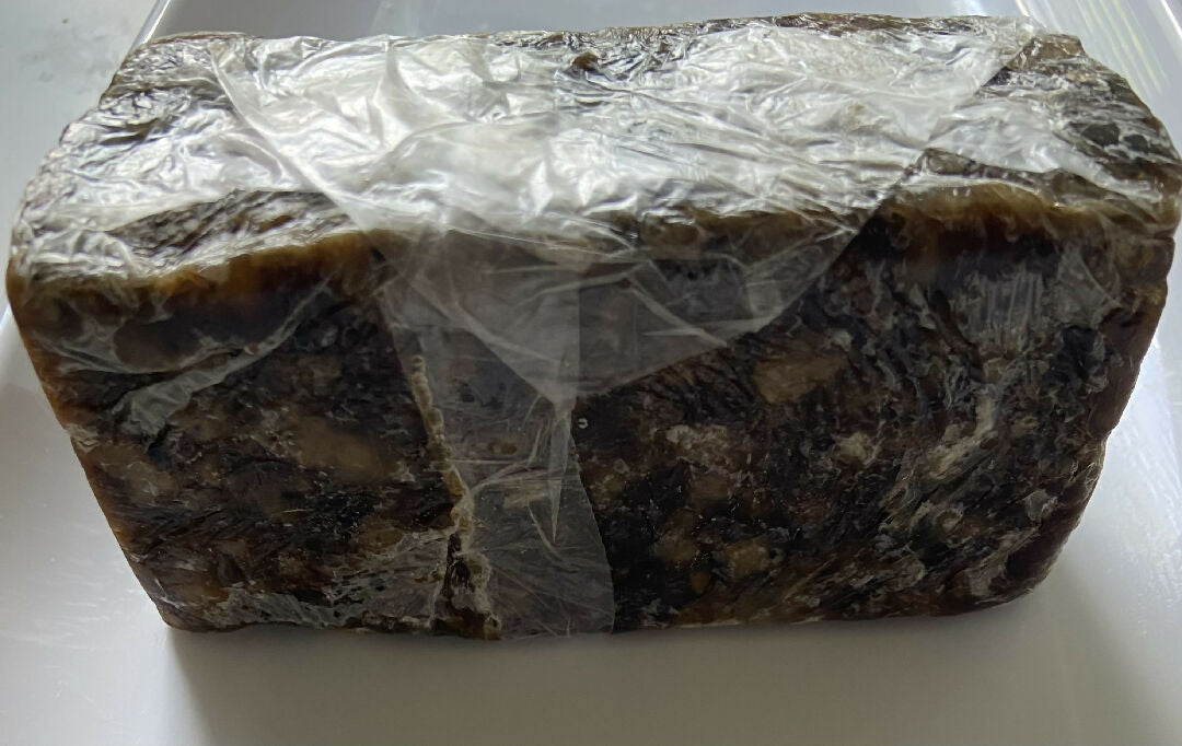 Raw African Black Soap