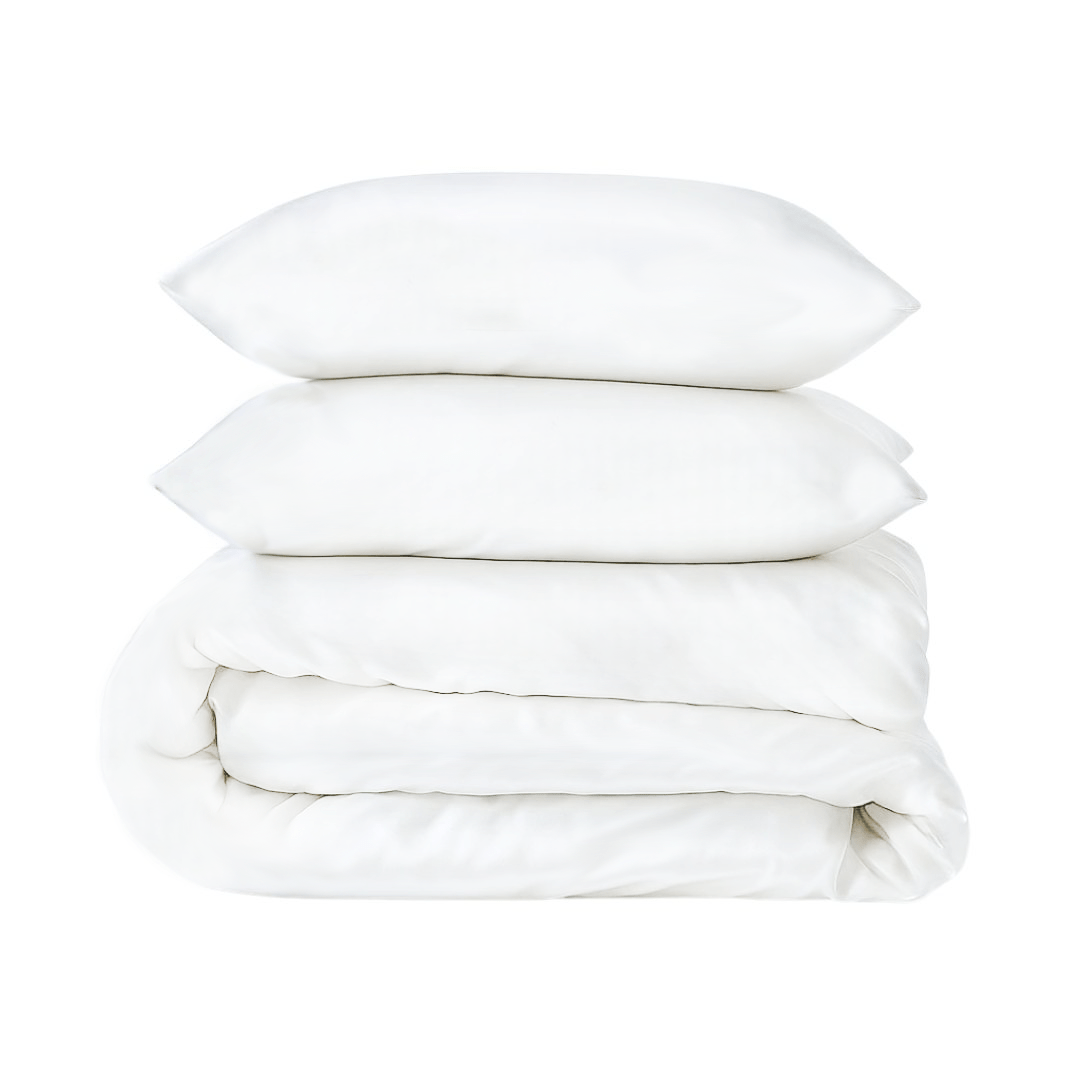 Refined Collection Sateen Duvet Cover Set- Various Colours