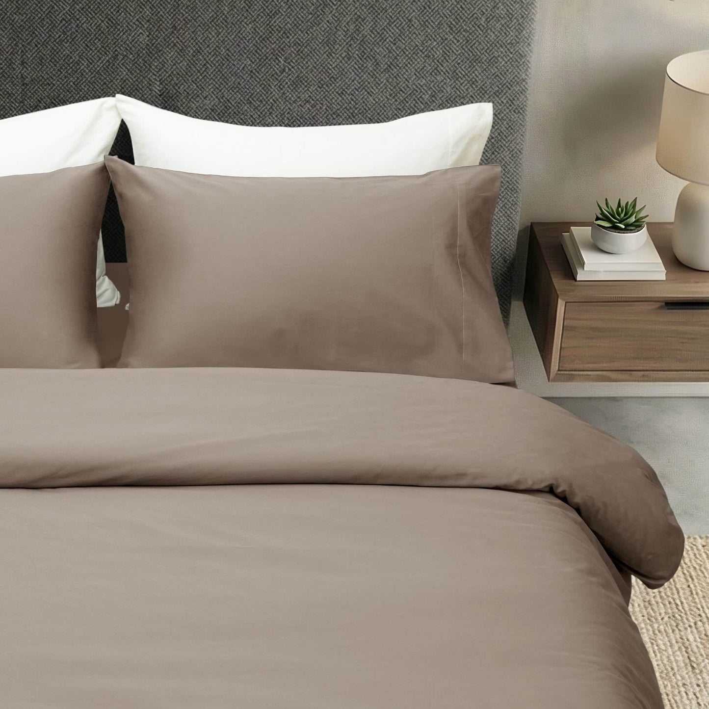 Refined Collection Sateen Duvet Cover Set- Various Colours