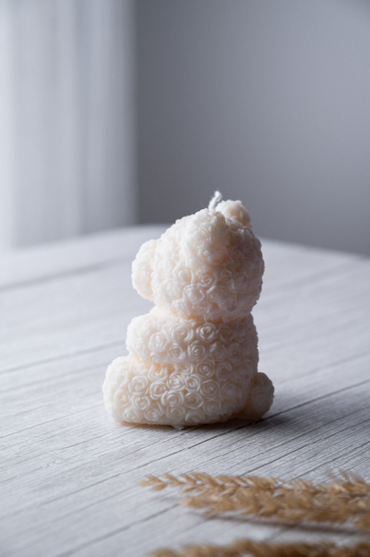 Rose Teddy Bear Candles