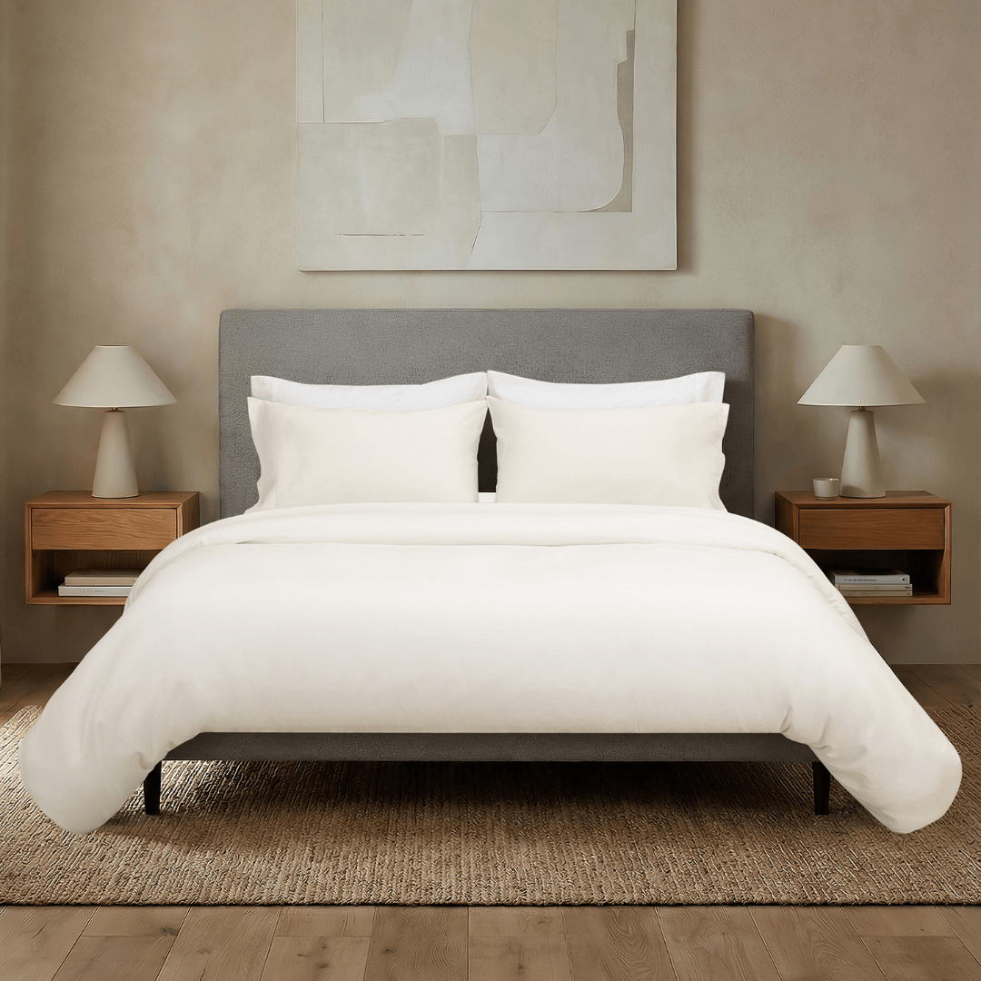 Refined Collection Sateen Duvet Cover Set- Various Colours