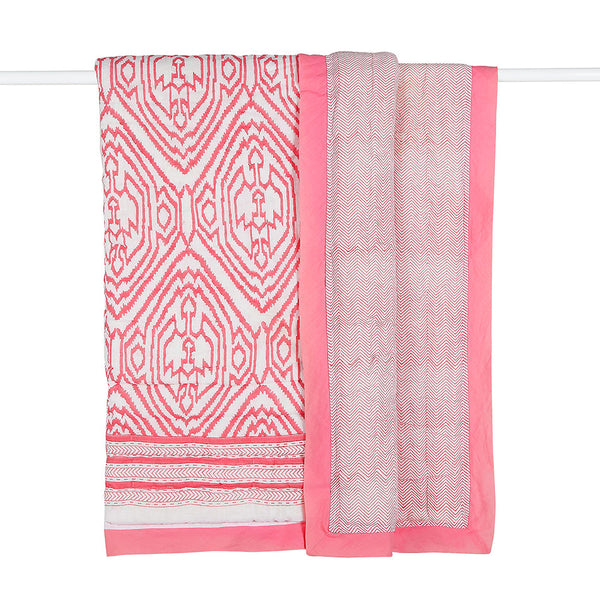 Southside Pink Cotton Quilt-4