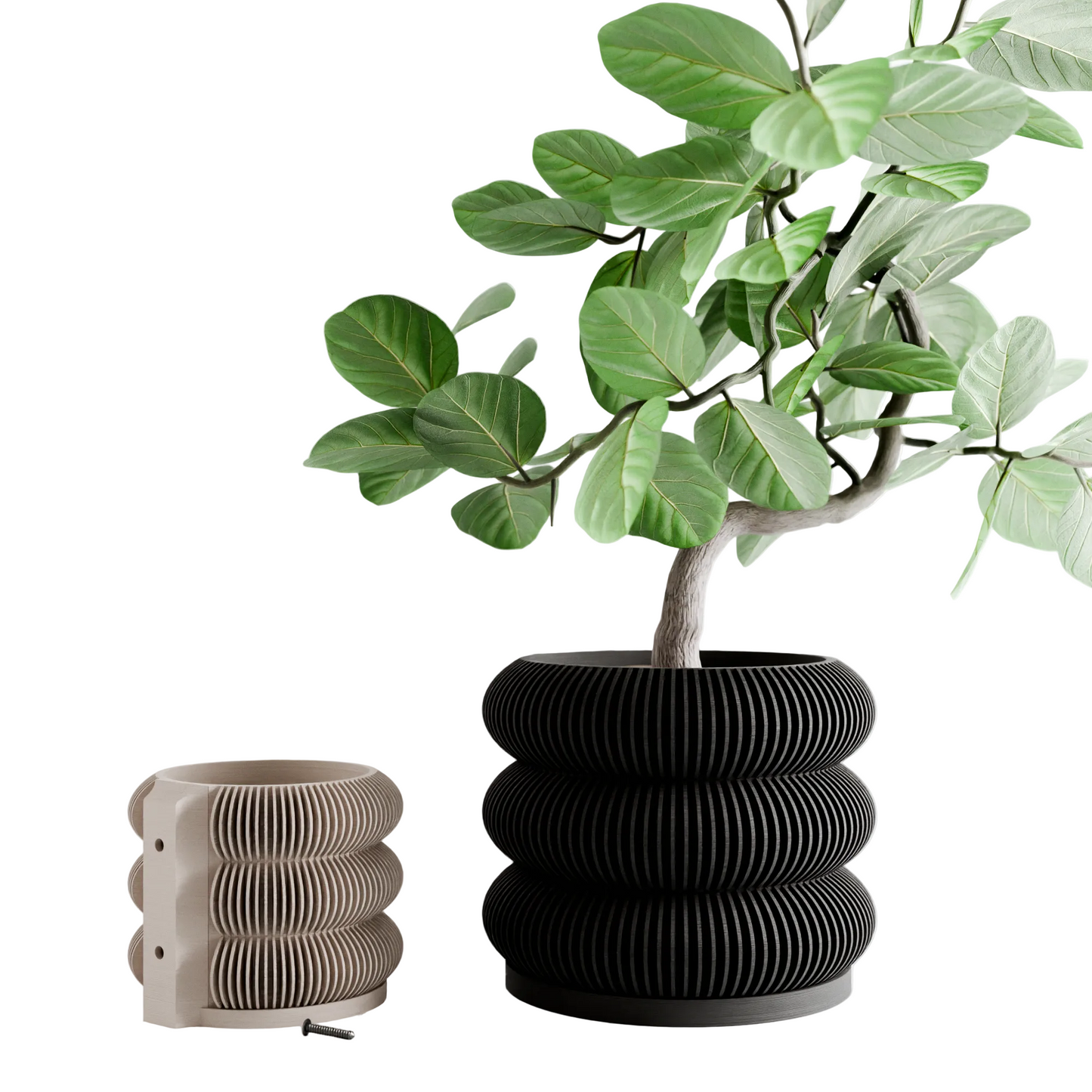Wall Planter - Triple BUBBLES-5