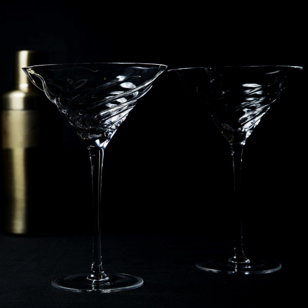 Vortex Martini Glass