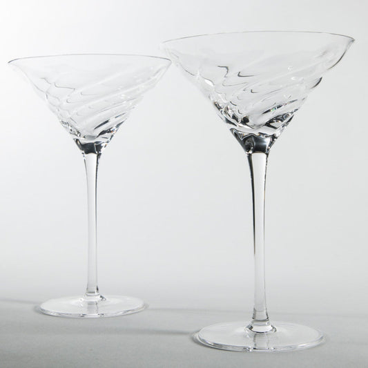 Vortex Martini Glass