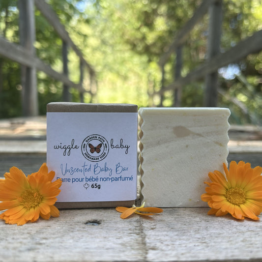 Wiggle Baby Bar Soap 100% Natural Ingredients Unscented