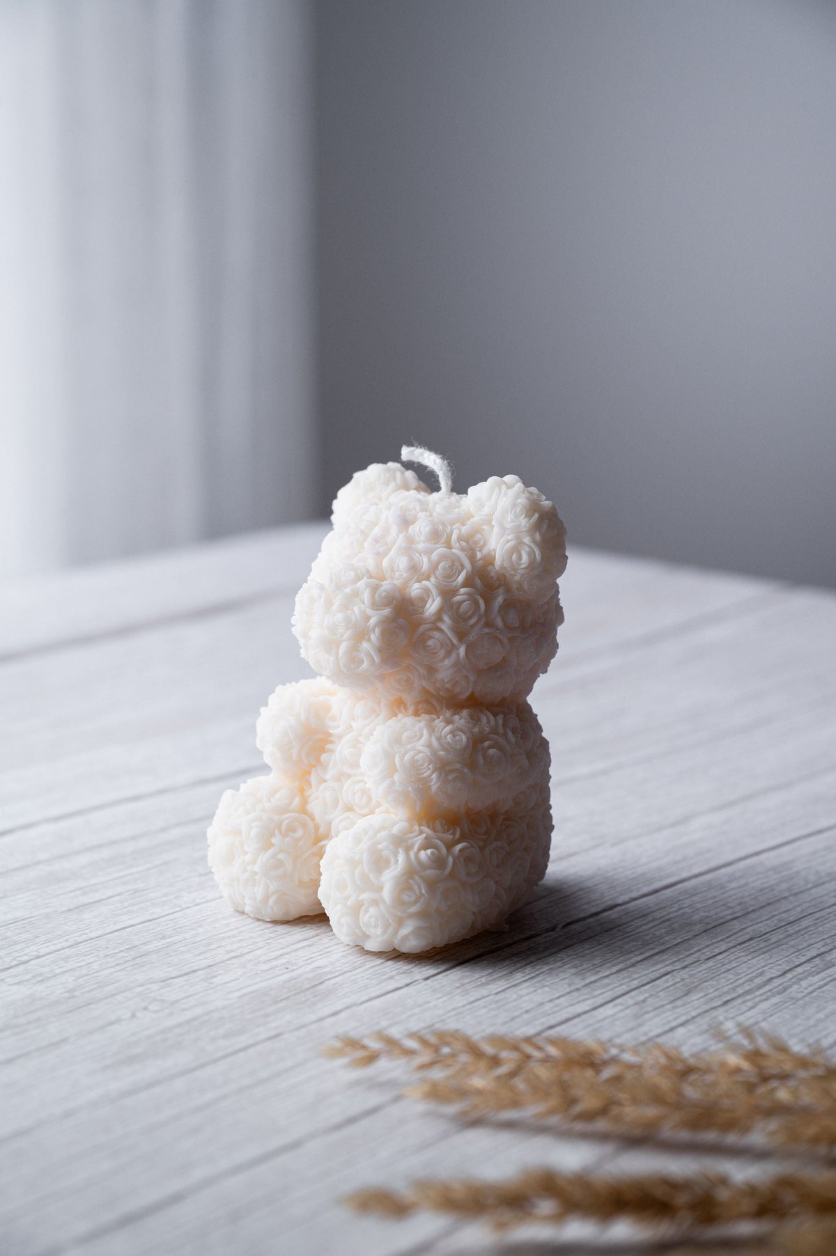 Rose Teddy Bear Candles