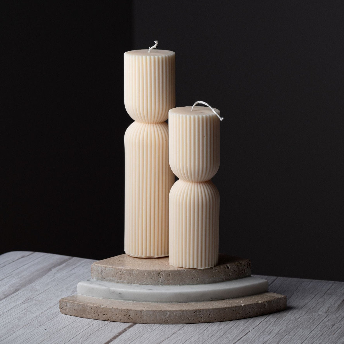 Aesthetic Candle - Pillar Candle Set