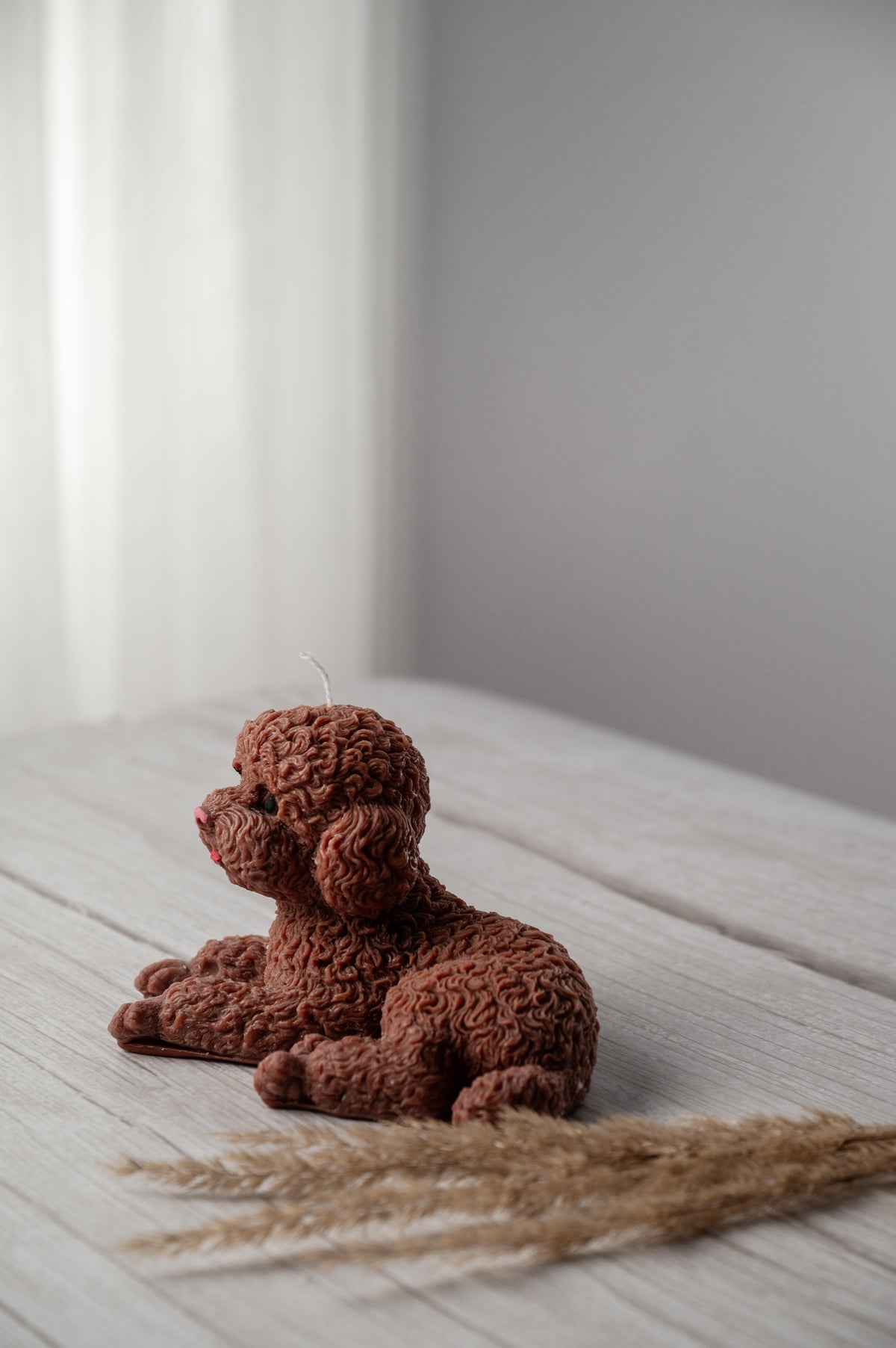 Brown Puppy Dog Candle - Limited Edition