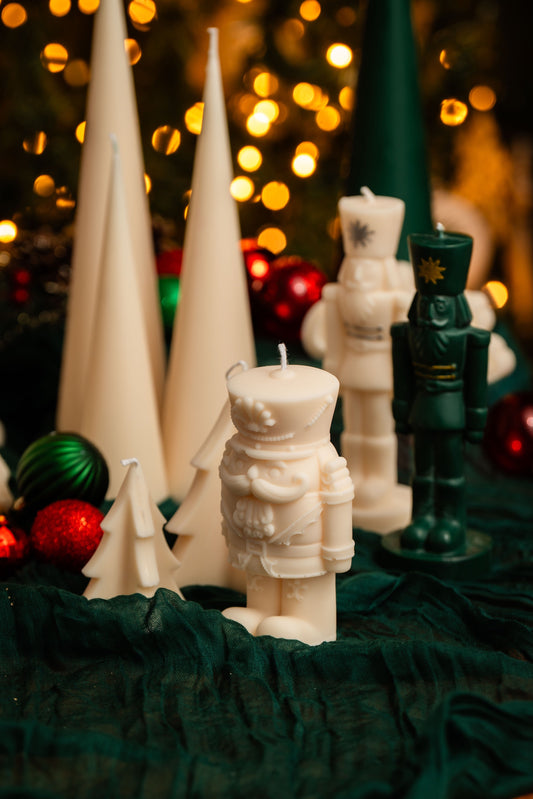 Cute Nutcracker Soy Candle