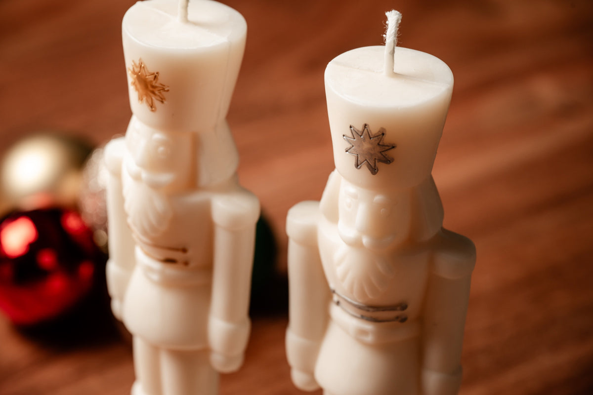 Nutcracker Candle | Christmas candle | Soy Wax Candle