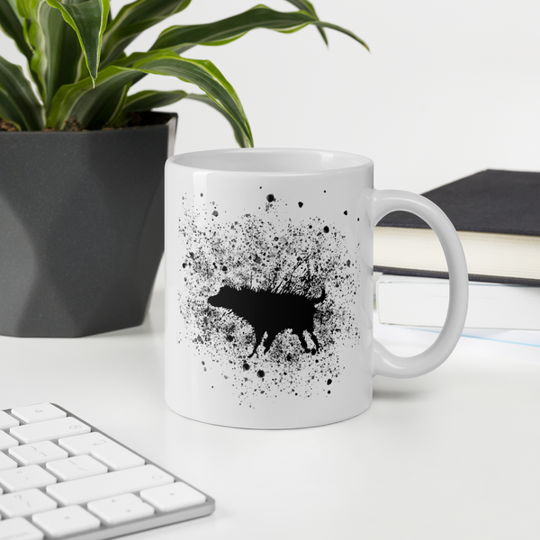 Banksy Wet Dog Splatter 2007 Street Art Mug-7