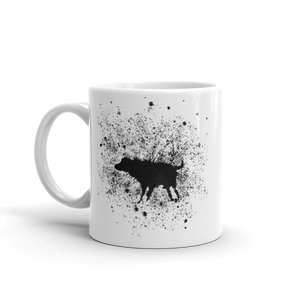 Banksy Wet Dog Splatter 2007 Street Art Mug-0