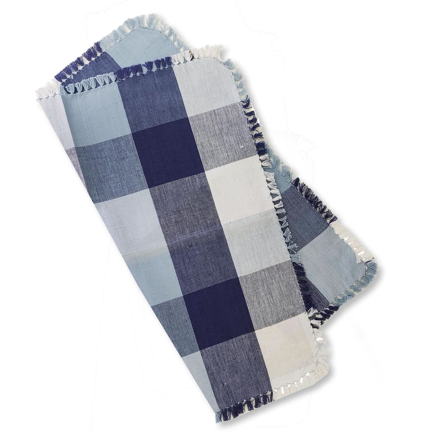 Lemon Tree Blue Denim Cloth Napkin - Set of 4