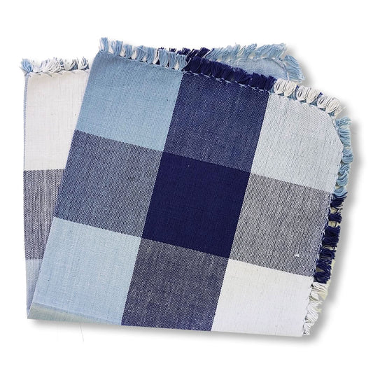 LemonTree Blue Denim Cloth Napkin - Set of 4