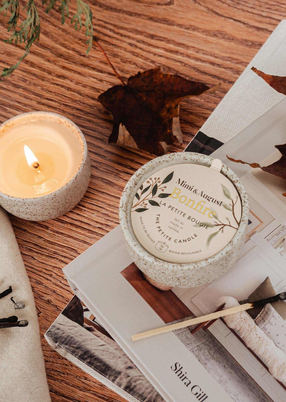 Bonfire – Reusable Soy Candle