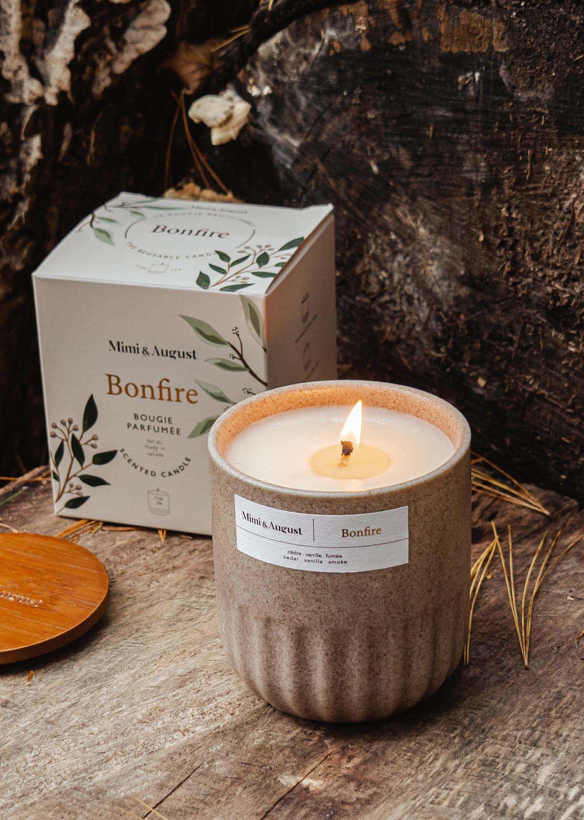 Bonfire – Reusable Soy Candle