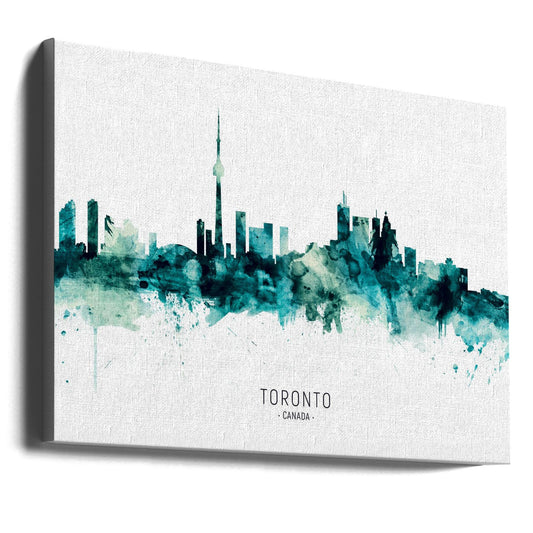 Wall art Toronto Canada Skyline-0