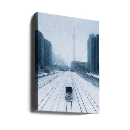 Train and Storm-Art prints Toronto-0