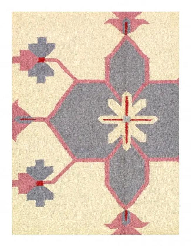 Canvello Ivory Color Hand Woven Rug 9' X 12'-2