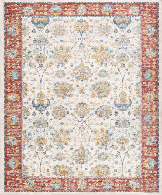 Canvello Modern Power Loom Area Rug- 3' X 5'-0