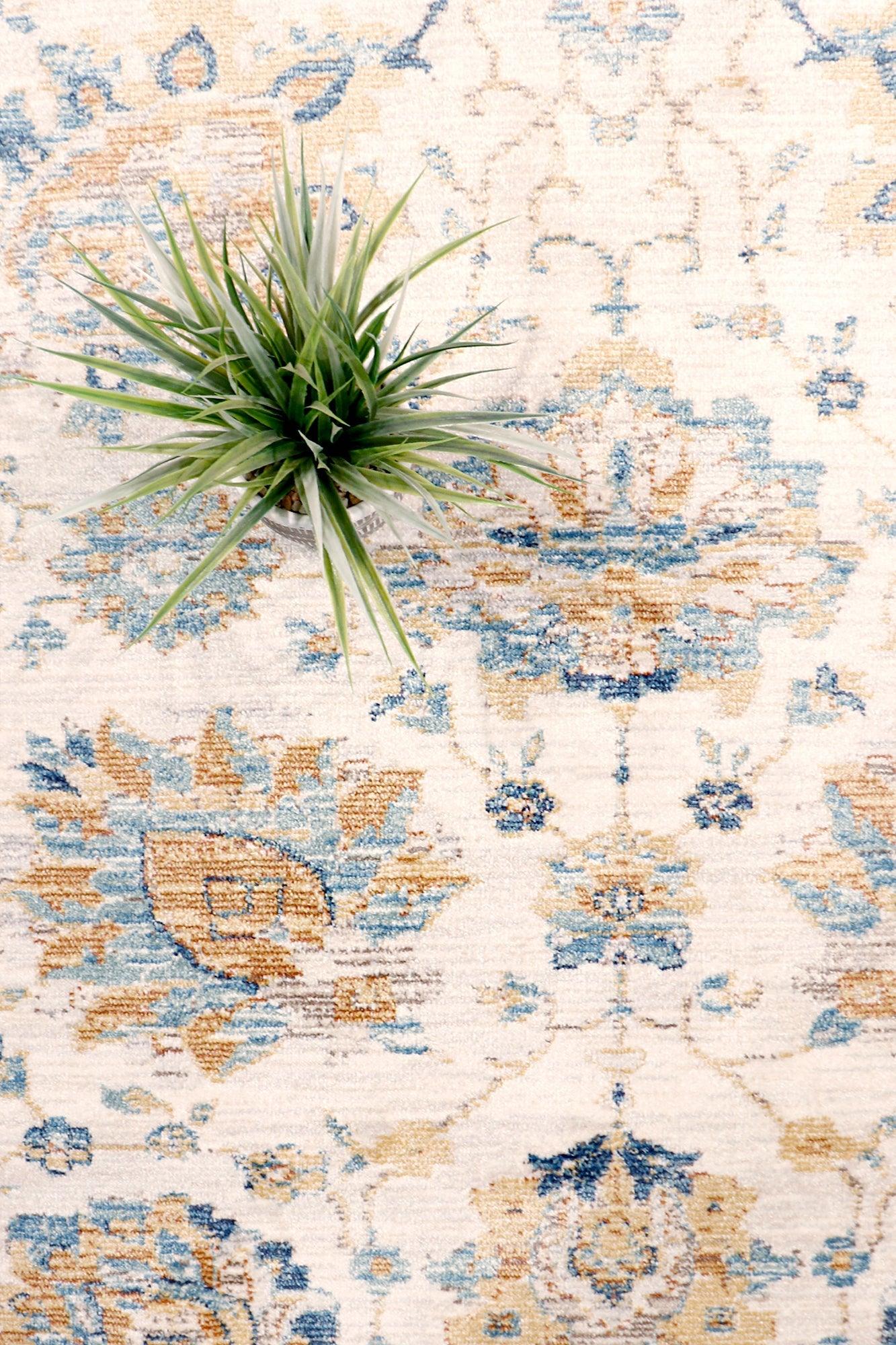 Canvello Modern Power Loom Area Rug- 3' X 5'-2