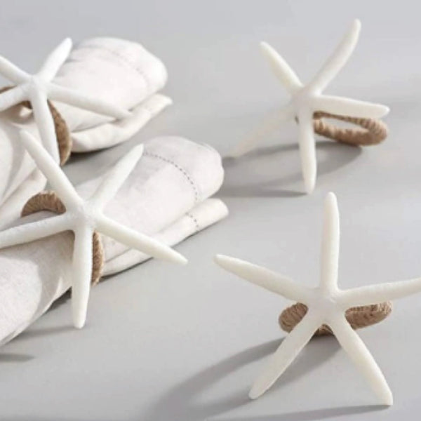 Starfish Napkin Ring Set of 4-2