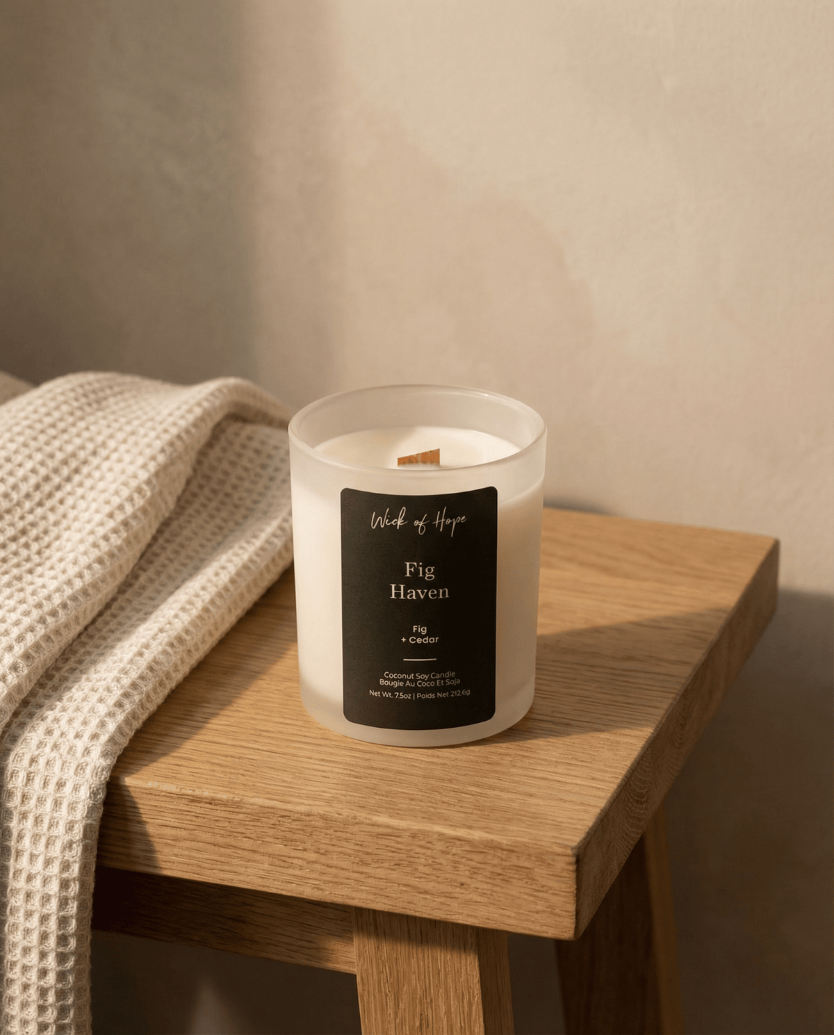 Fig Haven Candle | Fig + Cedar