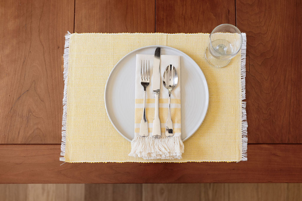 Dining Napkins | Yellow