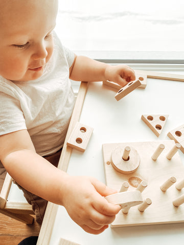 Wooden Sort & Stack Board-3