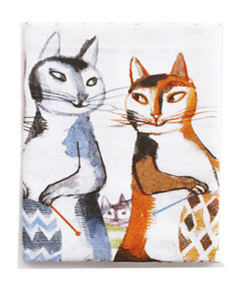 Knit & Purrl Tea Towel-1