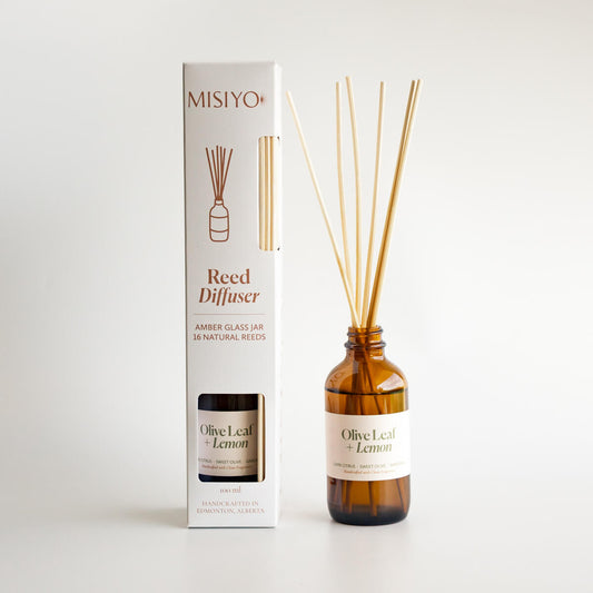 Olive Leaf + Lemon Reed Diffuser