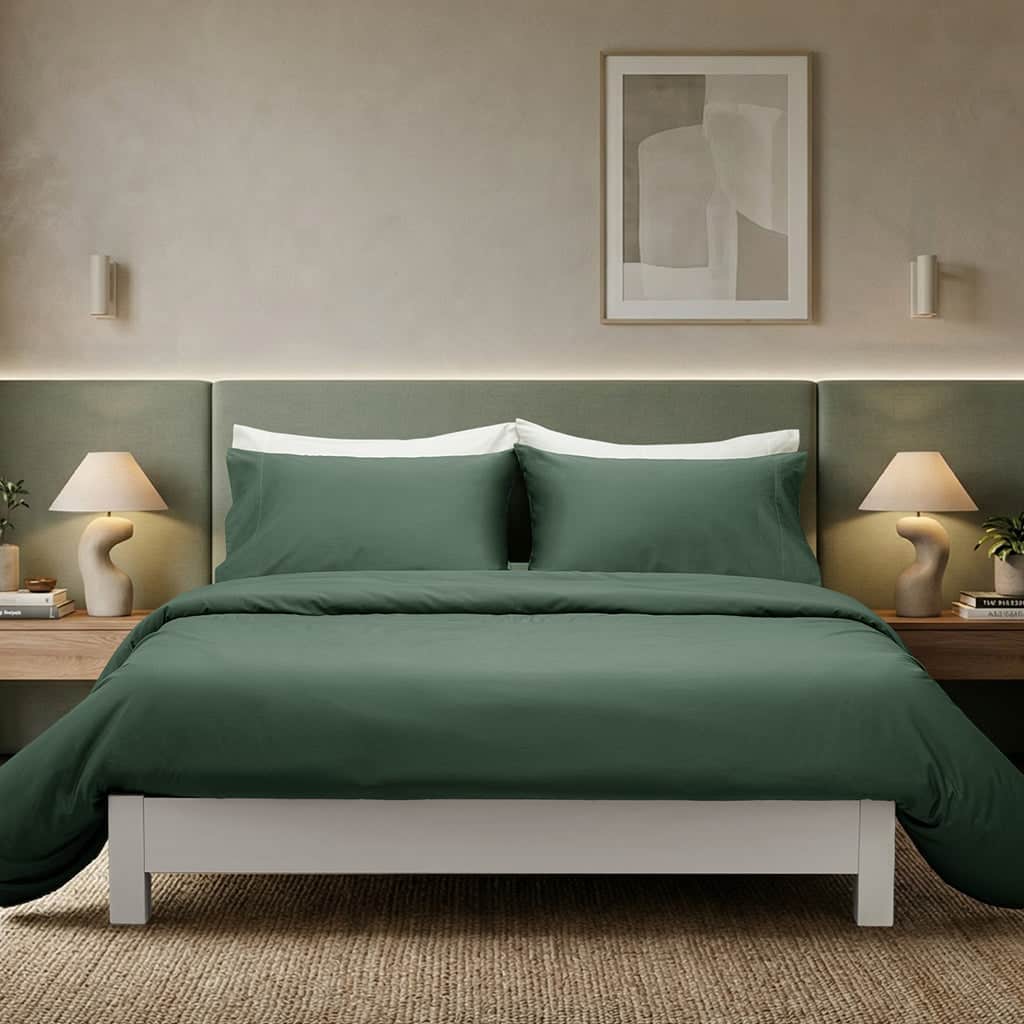 Refined Collection Sateen Duvet Cover Set- Various Colours