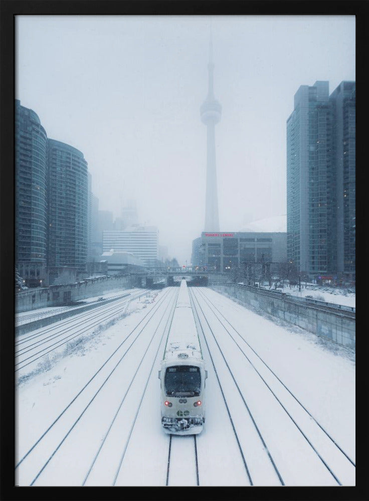 Train and Storm-Art prints Toronto-4