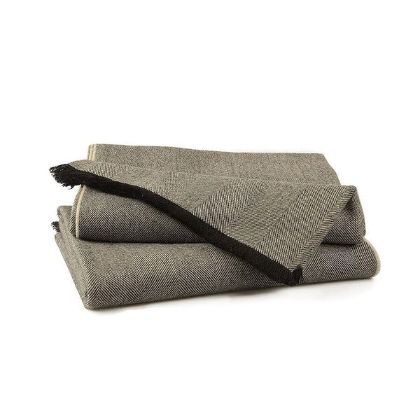 Premium Herringbone Throw - Multiple Colors