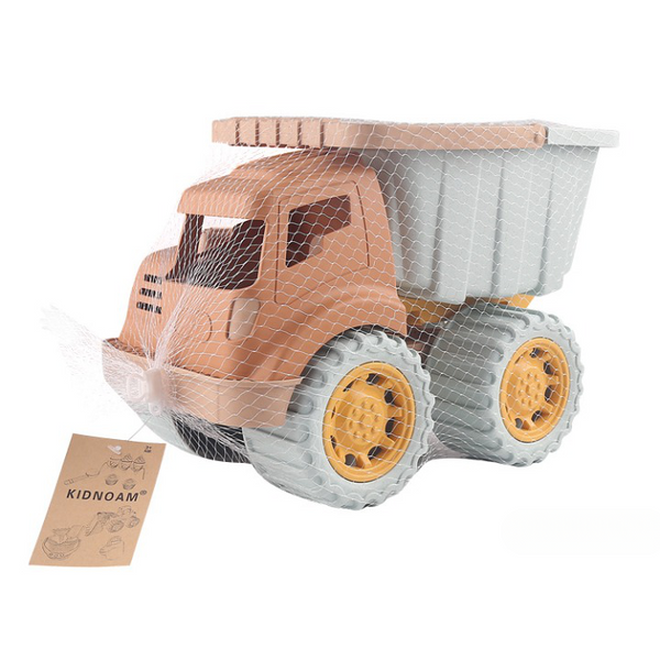 Children’s Wheat Straw Medium Beach Simulation Construction Vehicle Toy-3