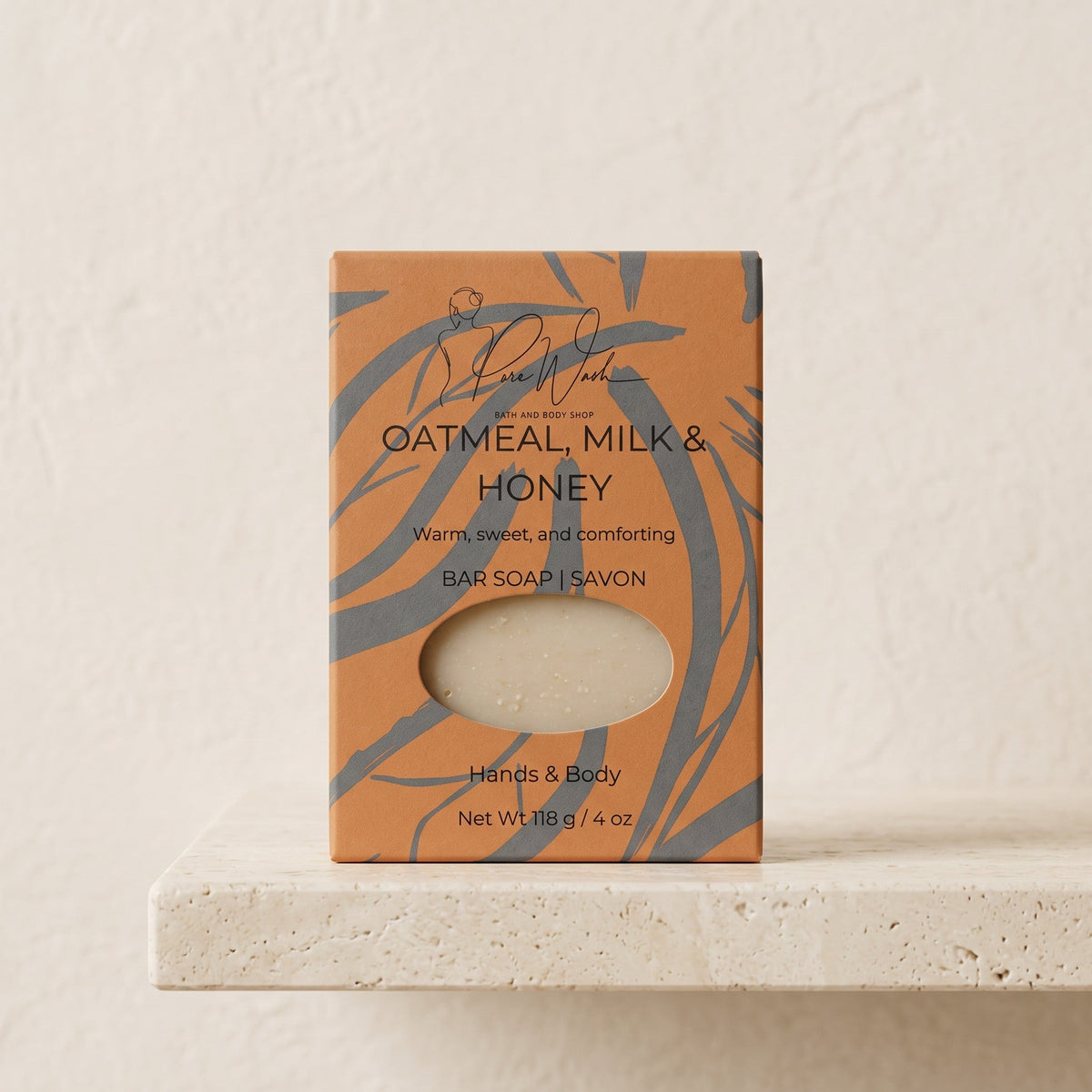 Oatmeal Milk & Honey Soap Bar