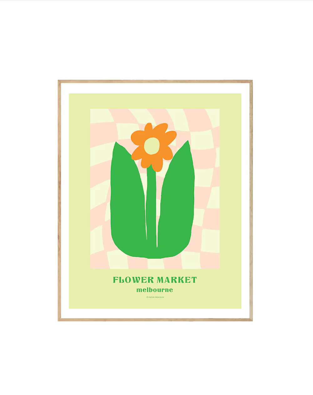 Retro Flower Market 45-0