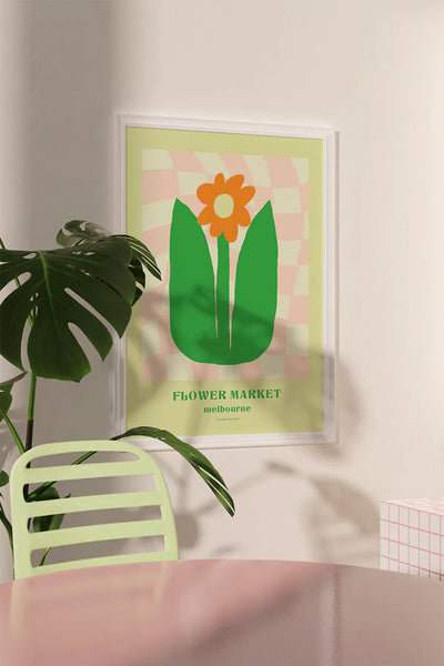 Retro Flower Market 45-1