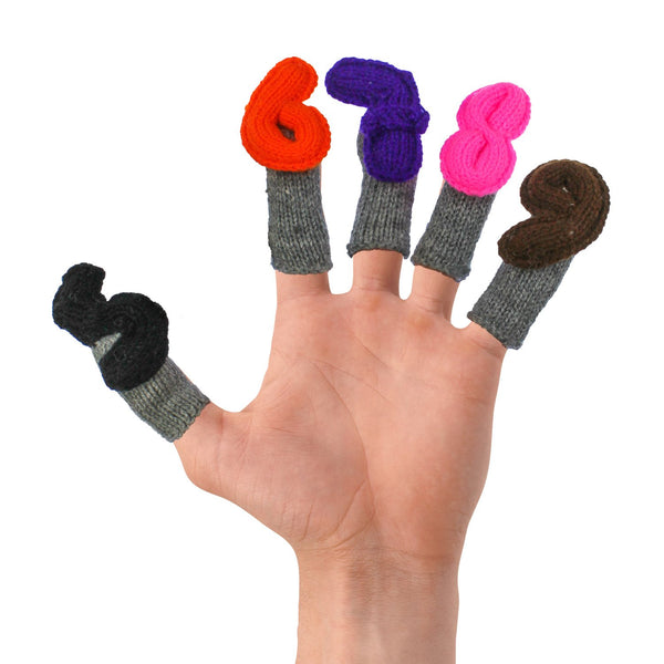 Learn To Count Finger Puppets, Set of 10